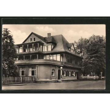 tolle AK Sitzendorf, Hotel zur Linde 1958
