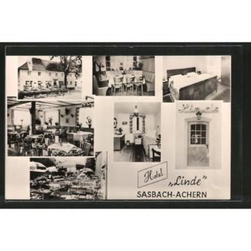 schöne AK Sasbach-Achern, Motive aus dem Hotel Linde