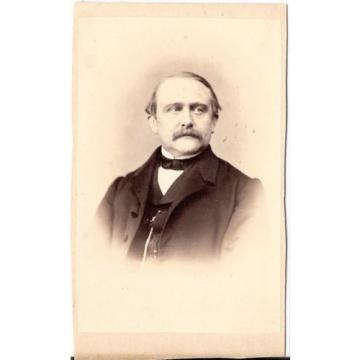 A. Linde CDV photo Herrenportrait - Gotha 1860er