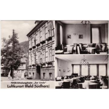 Ilfeld 3 Bild: FDGB Erholungsheim - Zur Linde (Speisesaal) b Nordhausen  1962