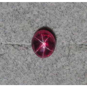 MEN&#039;S 12X10MM 5+CT LINDE LINDY RED STAR SAPPHIRE CREATED RUBY 2NDS TIE TACK