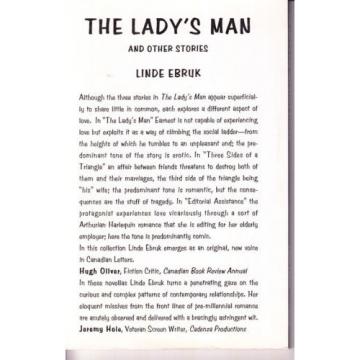 The Lady&#039;s Man and Other Stories OOP 1999 Rare Linde Ebruk