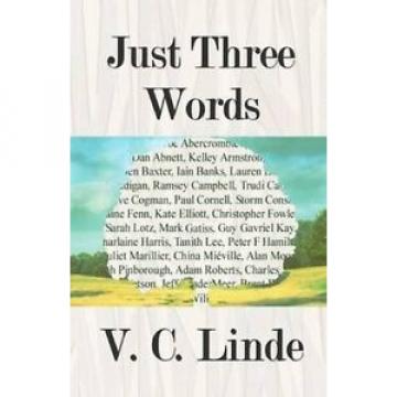 NEW Just Three Words by V.C. Linde Paperback Book (English) Free Shipping