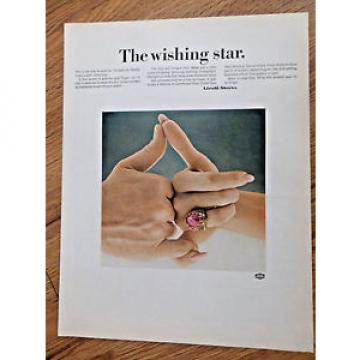 1967 Linde Star Jewelry Ad  The Wishing Star