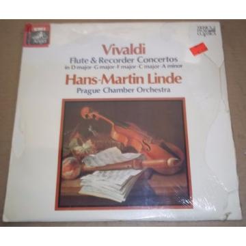 Hans-Martin Linde VIVALDI Flute &amp; Recorder Concertos - EMI ASD 3554 SEALED
