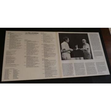 Eric Ericson Linde Consort La Pellegrina LP 1983 EU EMI SLS 1301143 Vinyl Record