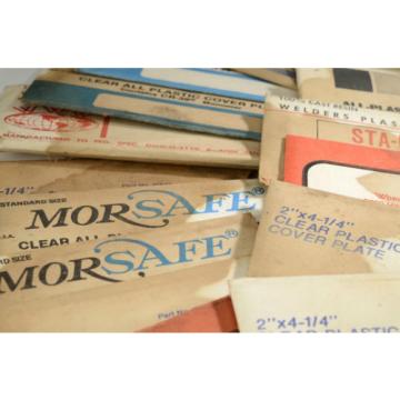 MORSAFE MOR SAFE - LINDE - WORLD WIDE WELDING - CLEAR PLASTIC COVER PLATES