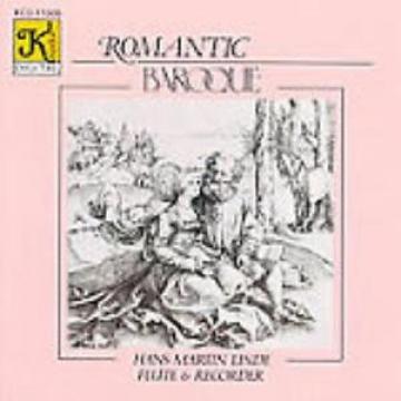 Romantic Baroque: Hans-Martin Linde: Flute &amp; Recorder w/ Artwork MUSIC AUDIO CD