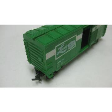 Linde Union Carbide #358 Box Car In A Green HO Scale Train Car By Bachmann tr259