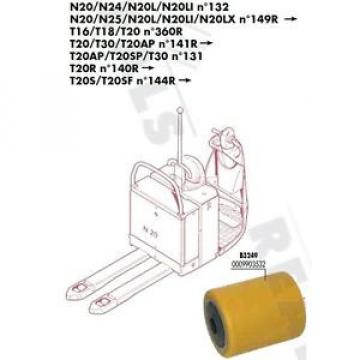 GALET 85 105 110 20 mm TRANSPALETTE FENWICK LINDE N20L N20LI N°132 PIECES