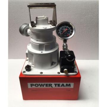 SPX Power Team PA554 Air Operated Pneumatic Power Pack 10,000 PSI/700 Bar