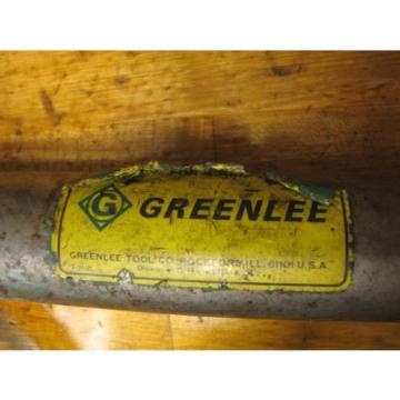 Greenlee Hydraulic Hand Pump 767 With assorted extras Tested Works.