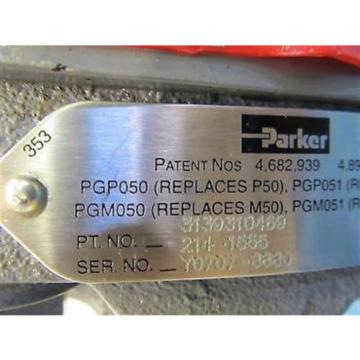 Parker 3139310469, PGP050 Series Cast Iron Hydraulic Pump