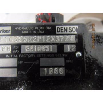 PARKER / DENISON HYDRAULIC PUMP PVP16305R2P12X3724 Origin
