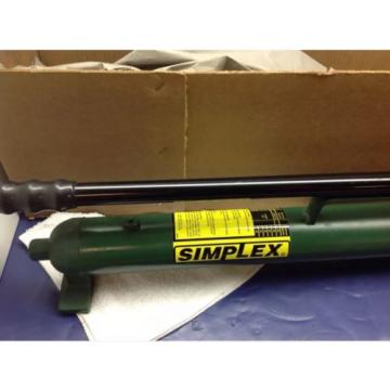 Simplex P41 Hand Pump Single Stage 10,000 PSI