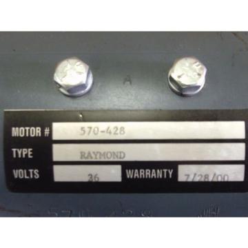 Raymond Pump Motor Model No. 570-428