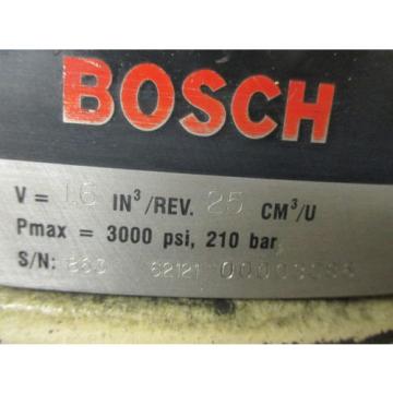 Bosch model 0513400206 pump.