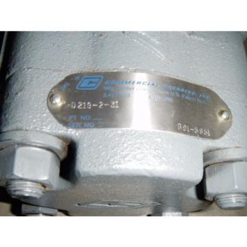 Commercial Shearing D19-2-31 Hydarulic Pump