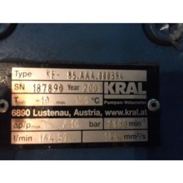 Kral Screw Pump Type KF 85.AAA.000394