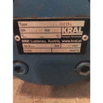 Kral Screw Pump Type KF 85.AAA.000394