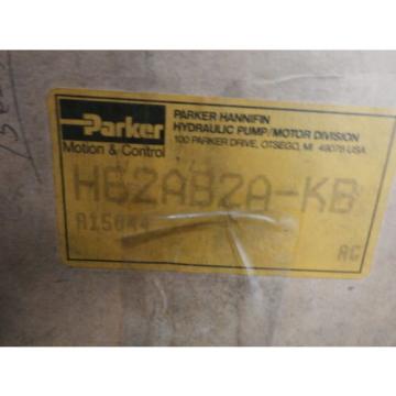 Parker H62AB2A-KB Gear Pump **New**