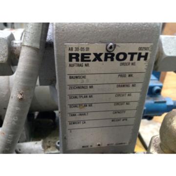 10 Hp Mannesman Rexroth 1PV2V4-23/20RW12MC1-16A1/5 Hydraulic Power Unit