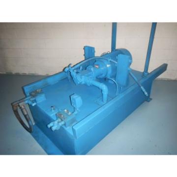 Vickers 2520V14A51A-20 20HP 21:8 GPM Hydraulic Power Unit