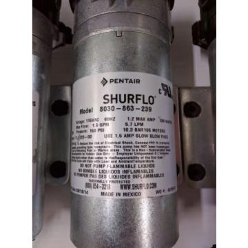Shurflo 8030-863-239 120V Replacement Pump - Carpet Cleaning Machine