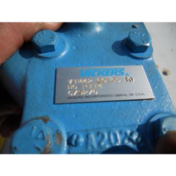 VICKERS VTM42 60 55 10 NO R114 Origin OLD STOCK Hydraulic Pump