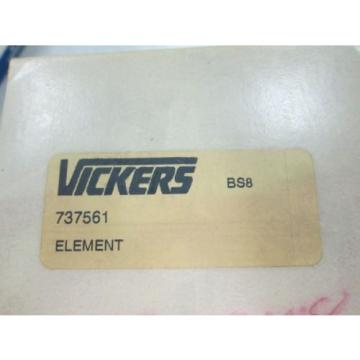 Vickers Hydraulic Filter Element #737561 Lot of 2 NIB