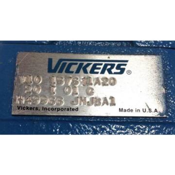 VICKERS HYDRAULIC PUMP V10 1S7S 11A20 100628