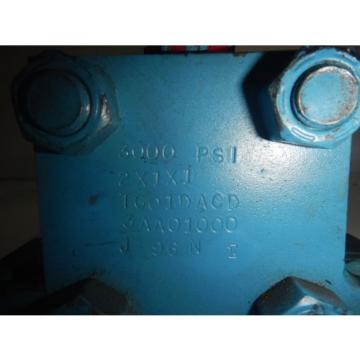 Vickers TG01DACD 2 Bore X 1 Stroke Hydraulic Cylinder