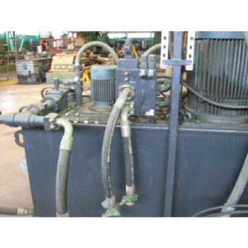 Rexroth 150 hp Hydraulic Power Unit pumps 5000 psi 310 gpm 400 gal tank HUGE