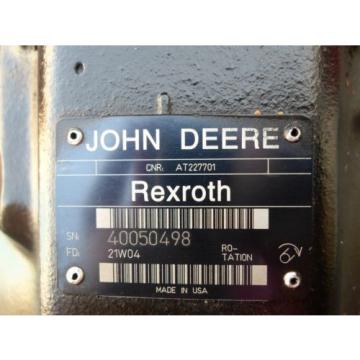 AT227701 John Deere Hydraulic pumps Variable Displacement  Rexroth Remanufactured