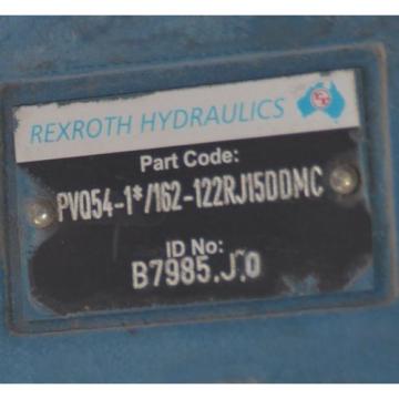 Rexroth PVQ-1/162-122RJ156DDMC hydraulic pumps and 30 KW 40HP motor 6 pole motor