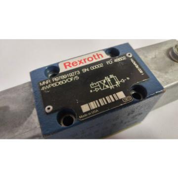 Bosch REXROTH R978919273 DIRECTIONAL CONTROL VALVE AS IS