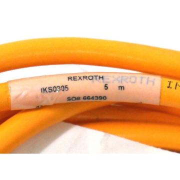 Origin REXROTH INDRAMAT IKS0305 CABLE 5M