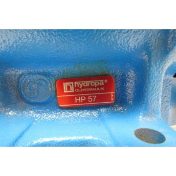 Hydropa HP 57 Positive Displacement Hydraulic Hand Pump