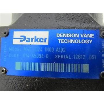 Parker / Denison, M4C-024-1N00-A102 Hydraulic Vane Pump