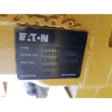 origin CAT Linde Eaton Hydraulic Piston Pump HPR105 Rotation CCW Made in Germany