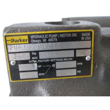 Parker PVP16305R212 Hydraulic Piston Pump 3000 PSI  