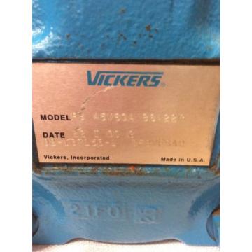 VICKERS HYDRAULIC PUMP F3 45V60A 86A22R 1 1/2&#034; Shaft X 2 3/4&#034;