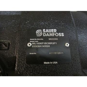 NEW Sauer Danfoss 90L100KP1BC80R3F1E03GBA143524 Axial Pump With KVEBB1004 Valve