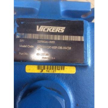 VICKERS PVH131QIC-RSF-13S-10-C25 HYDRAULIC PUMP 02-152160