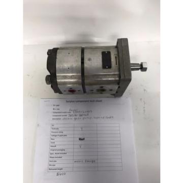 Parker hydraulic double gear pump 3349121405