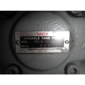 Natchi VDR1A-1A3-E22 Hydraulic Pressure Compensated Vane Pump 8GPM