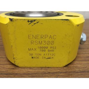Enerpac RSM300 MAX10000 PSI 700 BAR 30 Ton 1/2 inch stroke Hydraulic Cylinder