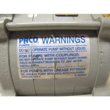 PACO PUMPS HYDRAULIC PUMP MOTOR 27-12415-SS 99R20208 A STAINLESS STEEL S/S