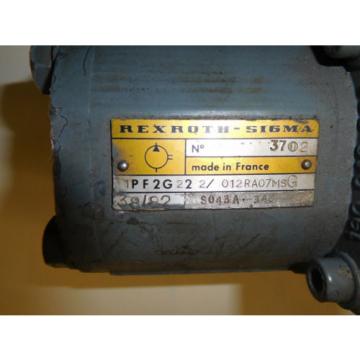 Rexroth PV6V30-30/25RE08VC63A1/5 Double Vane/Gear Pump 9 &amp; 5 GPM