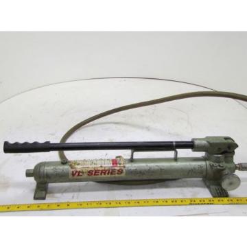 Simplex Model VL-2 Two Speed Hand Pump Hydraulic Good Condition 10000 psi